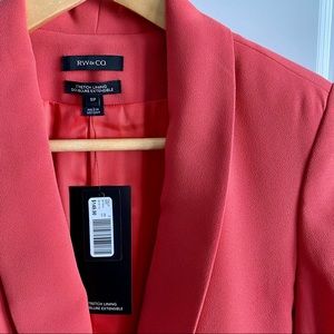 RW&CO loose-fit open blazer